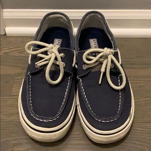 Blue Sperry Shoes